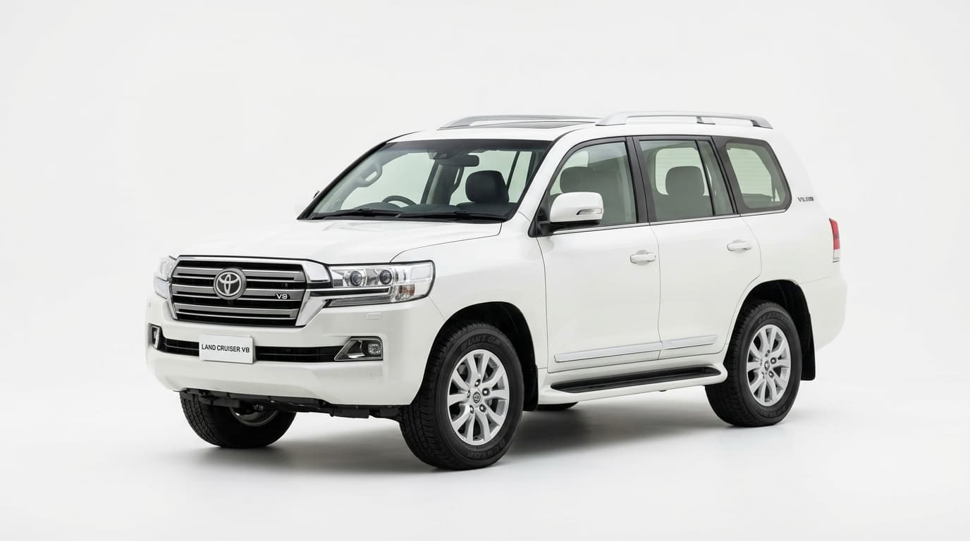 Land Cruiser V8 for rent in Karachi